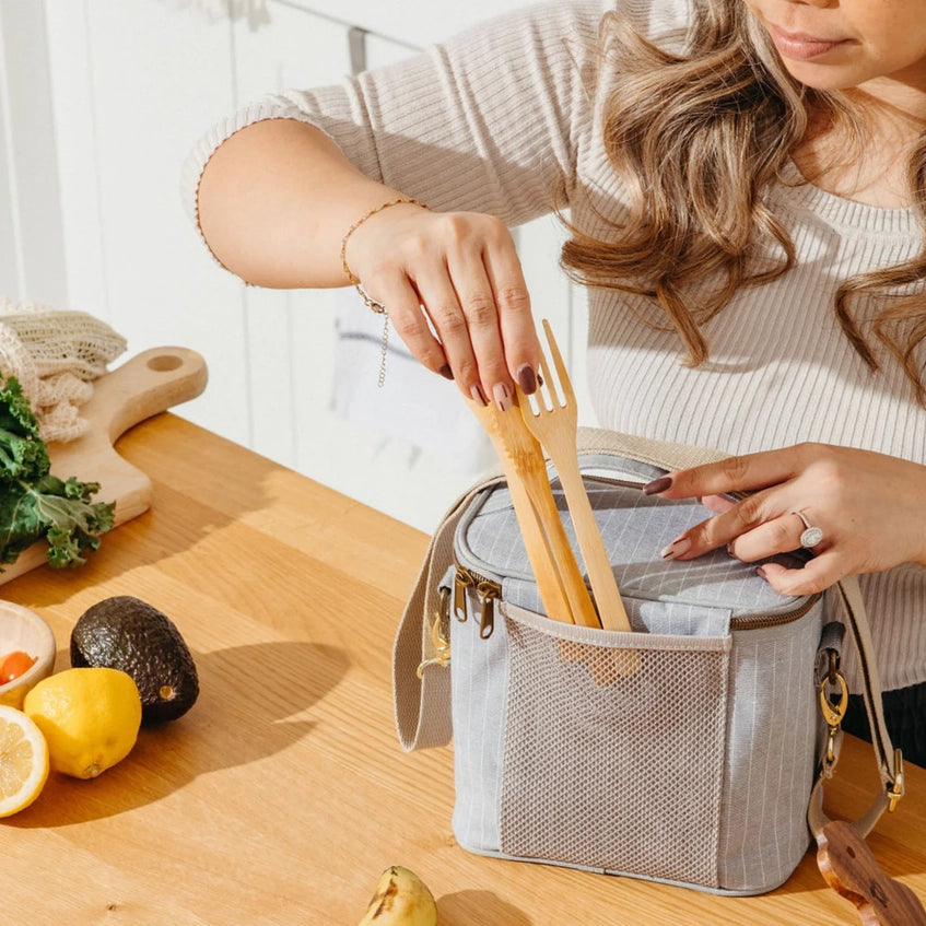 Medium Insulated Lunch Bag - Splatter by SoYoung