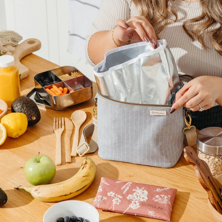 Medium Insulated Lunch Bag - Splatter by SoYoung
