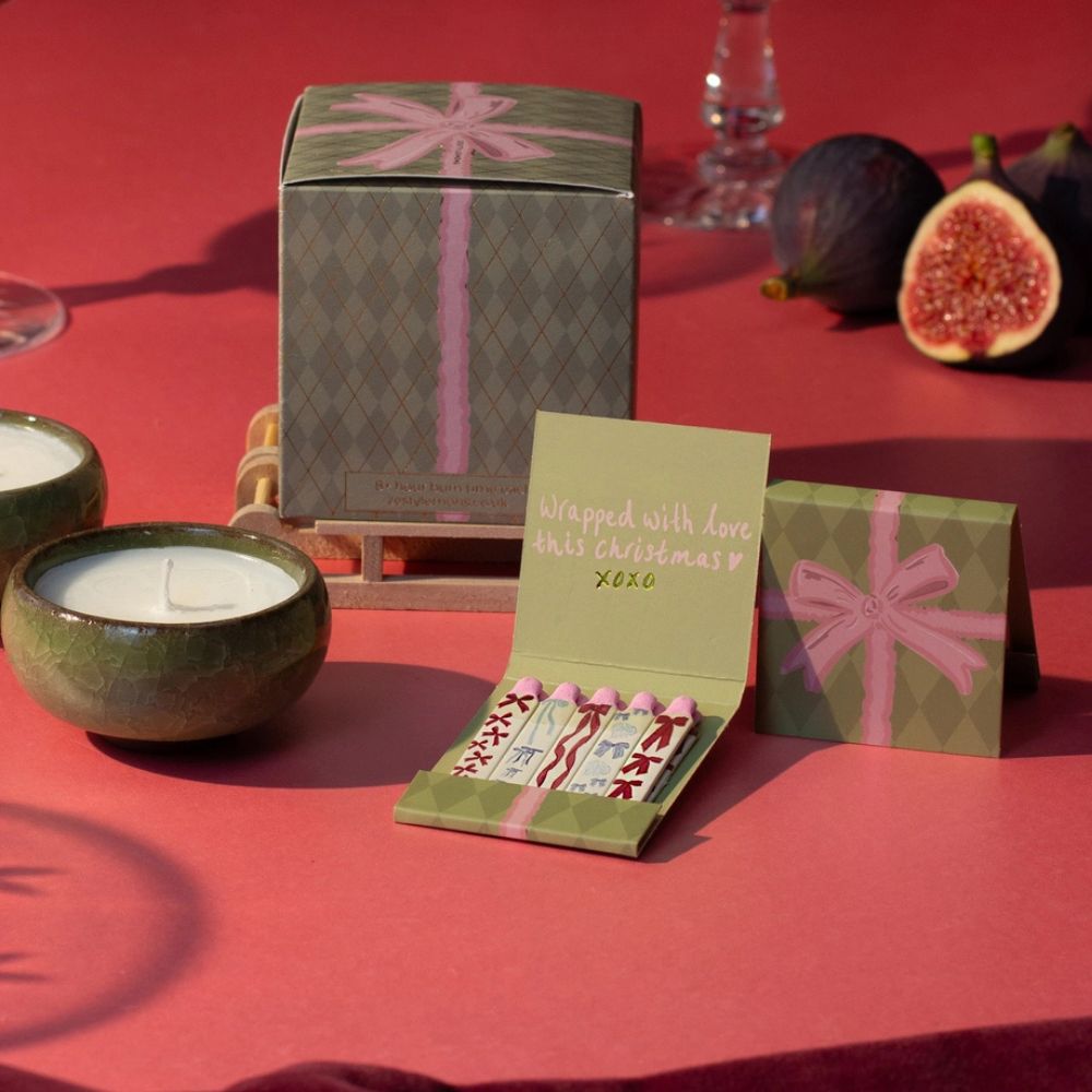 Christmas Matchbook - Wrapped With Love