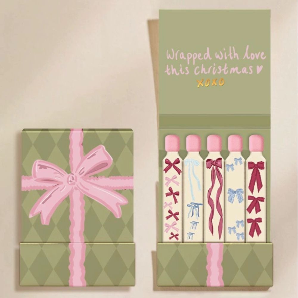 Christmas Matchbook - Wrapped With Love