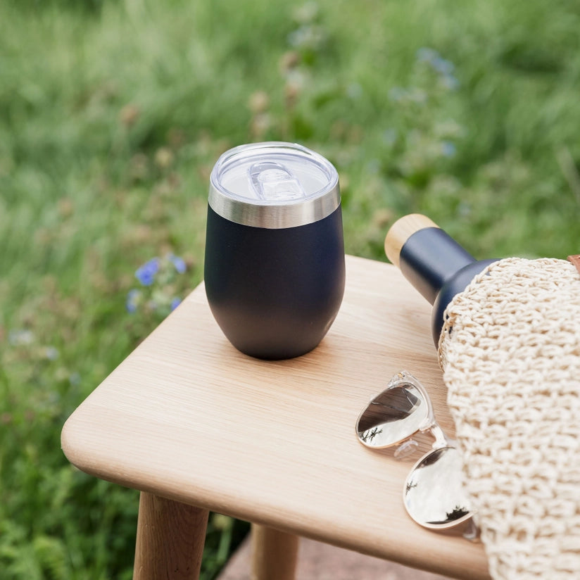 Navy Blue Insulated Tumbler by Uberstar