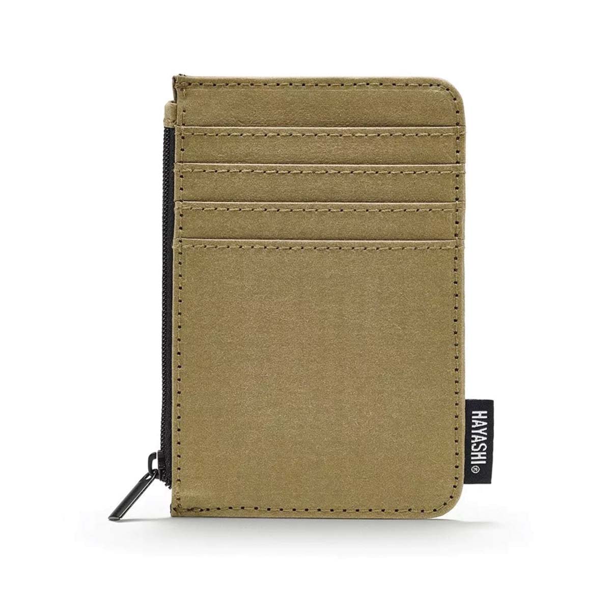 Vegan Leather Coin Purse & Card Holder - Dust Brown