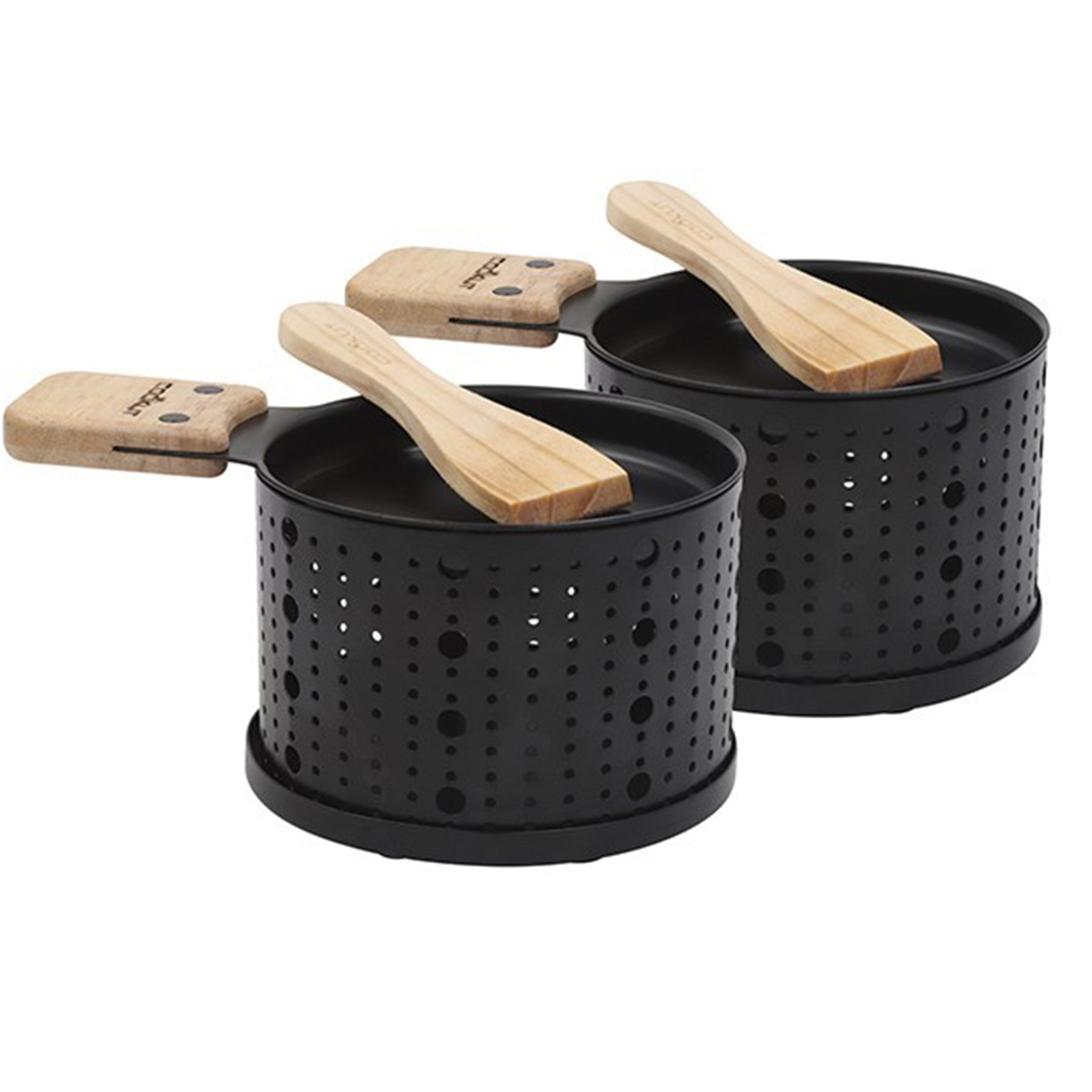 Plastic Free Individual Raclette Set for 2 by Cookut