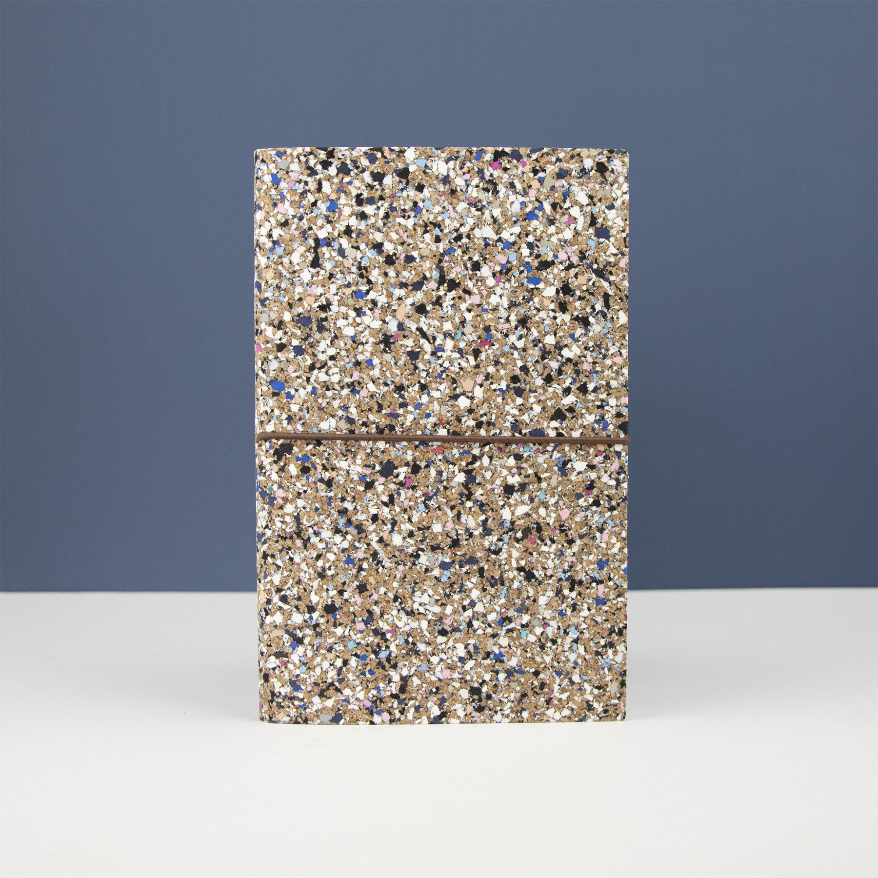 Back of the recycled notebook