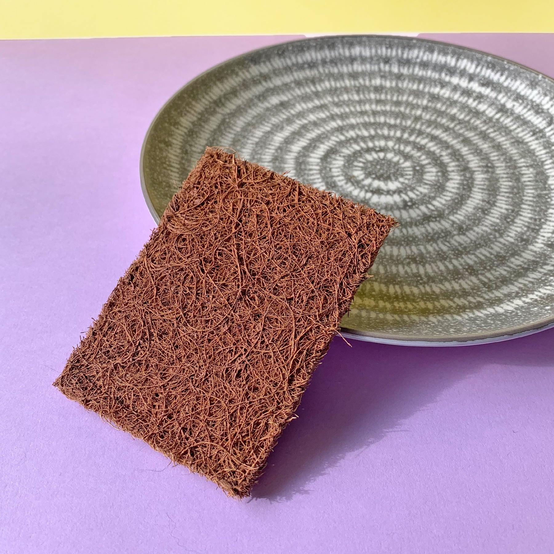 Pack of 5 Plastic Free Coconut Fibre Scouring Pads