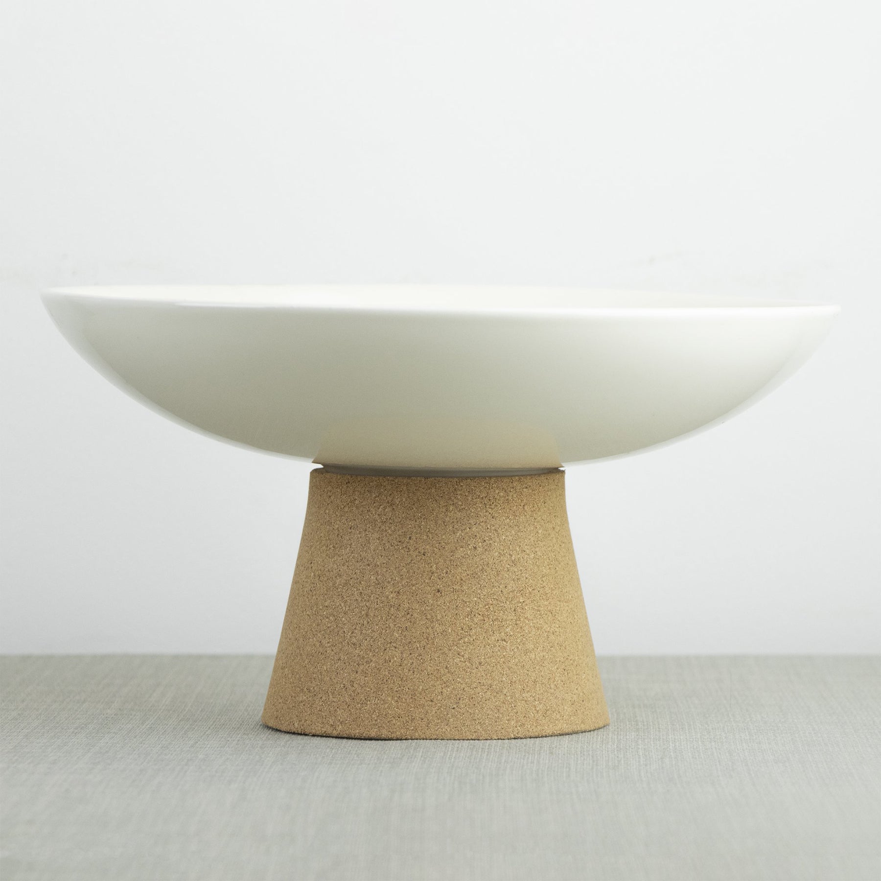 Close up of the cork base