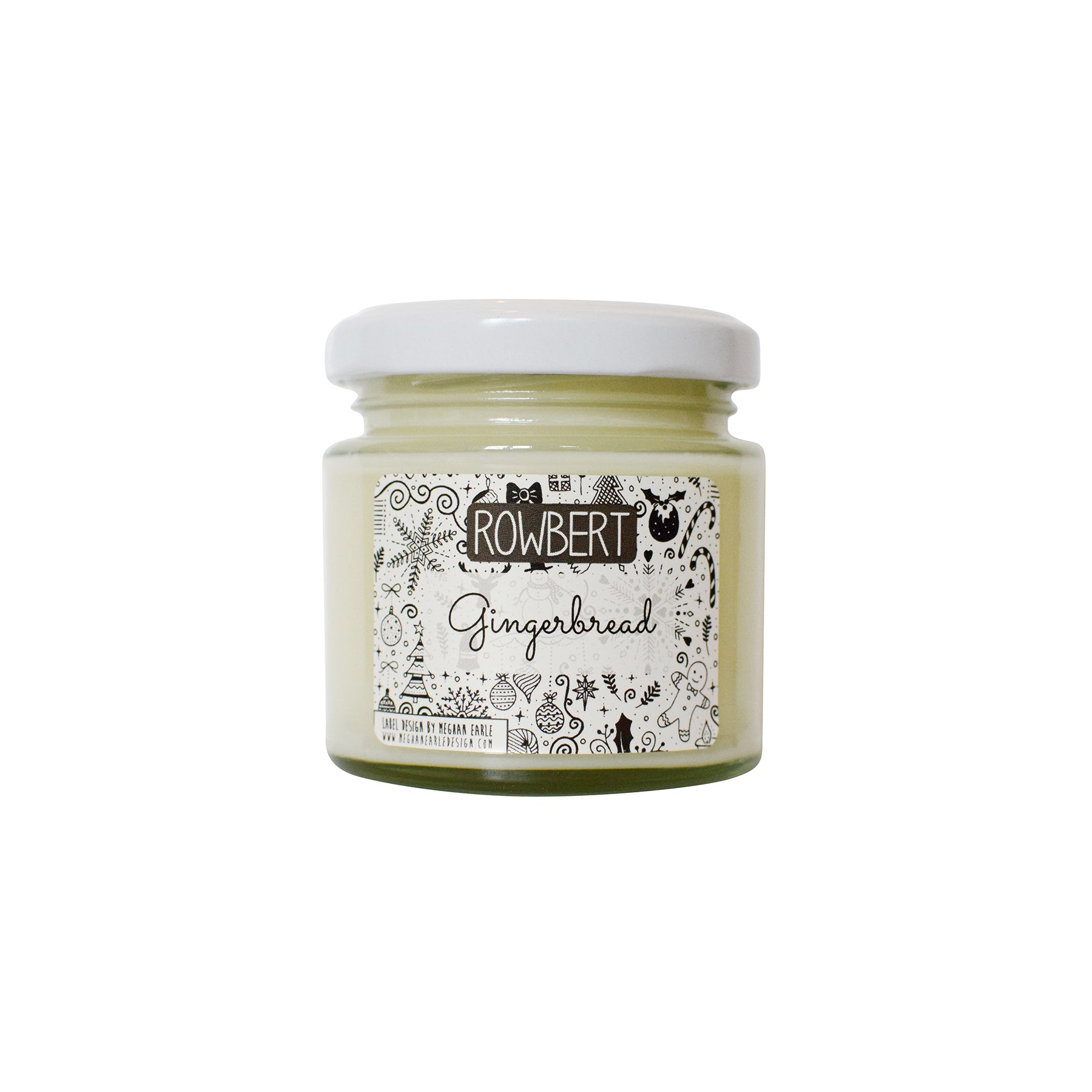 Essential Oil Soy Wax Candle - Gingerbread by Rowbert - Pasoluna