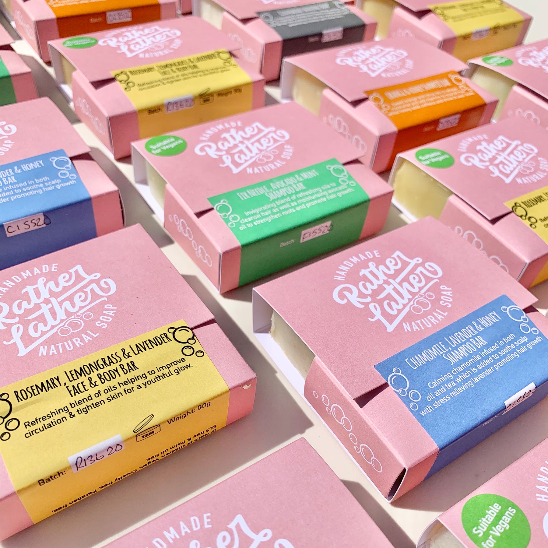 Natural Cold Press Shampoo Bar - Orange & Honey