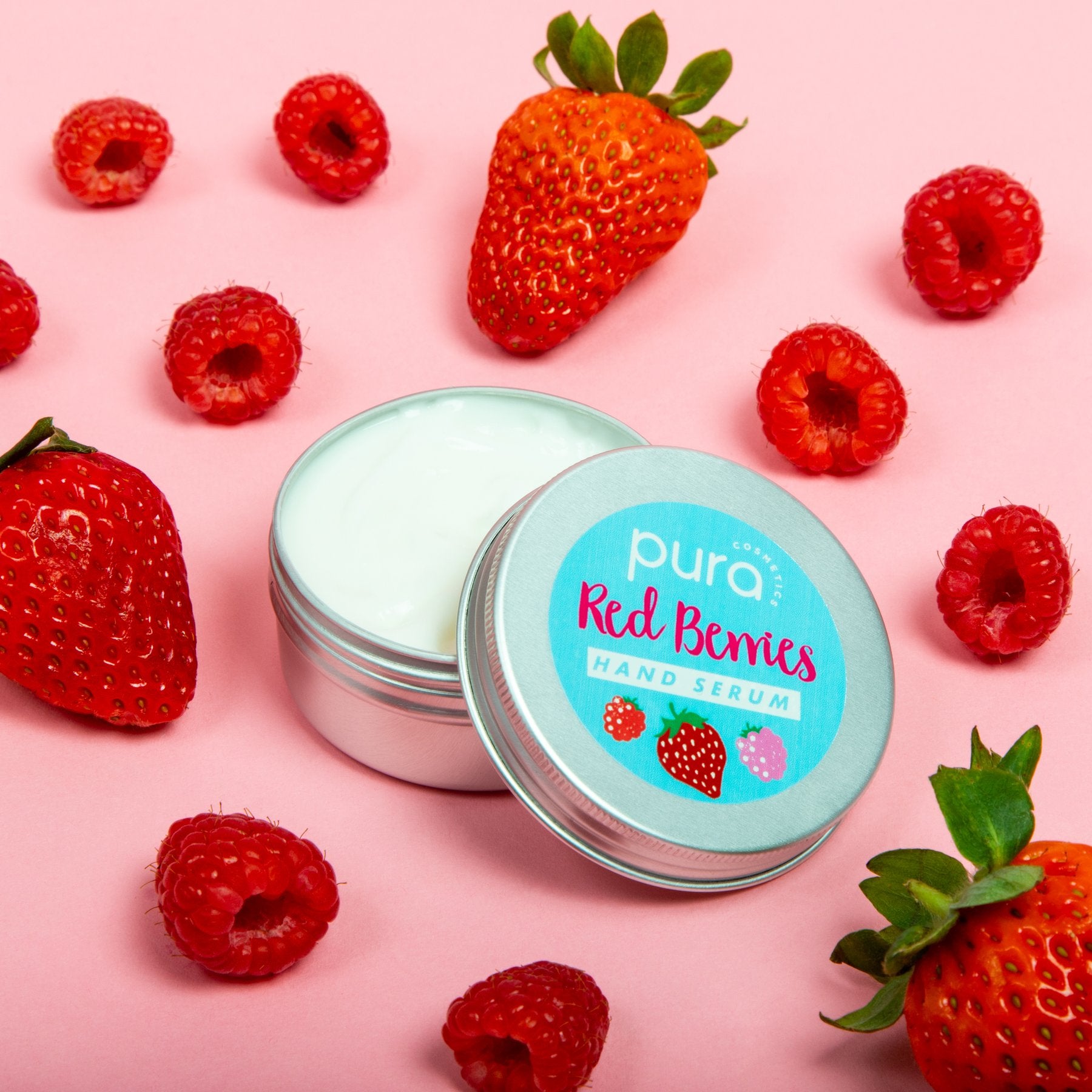 Vegan Hand Care Gift Set - Red Berries by Pura Cosmetics