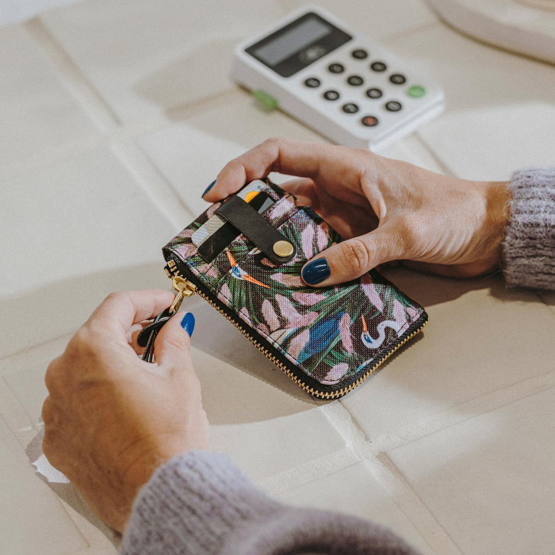 Recycled Purse & Card Holder - Lucy by Wouf