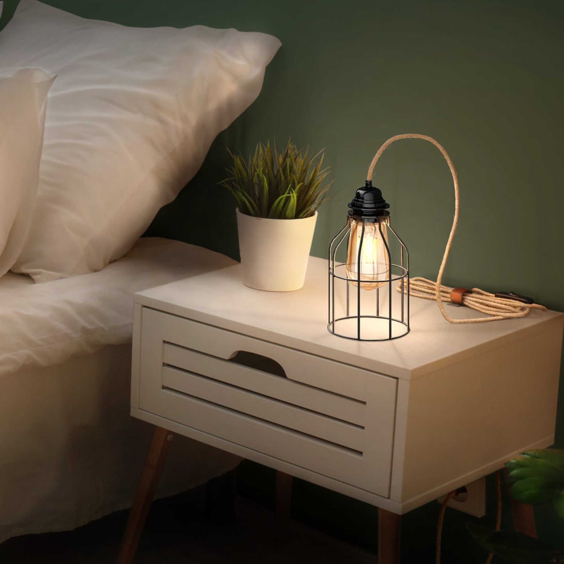 Plug In Pendant Light Fitting - by Hoopzi