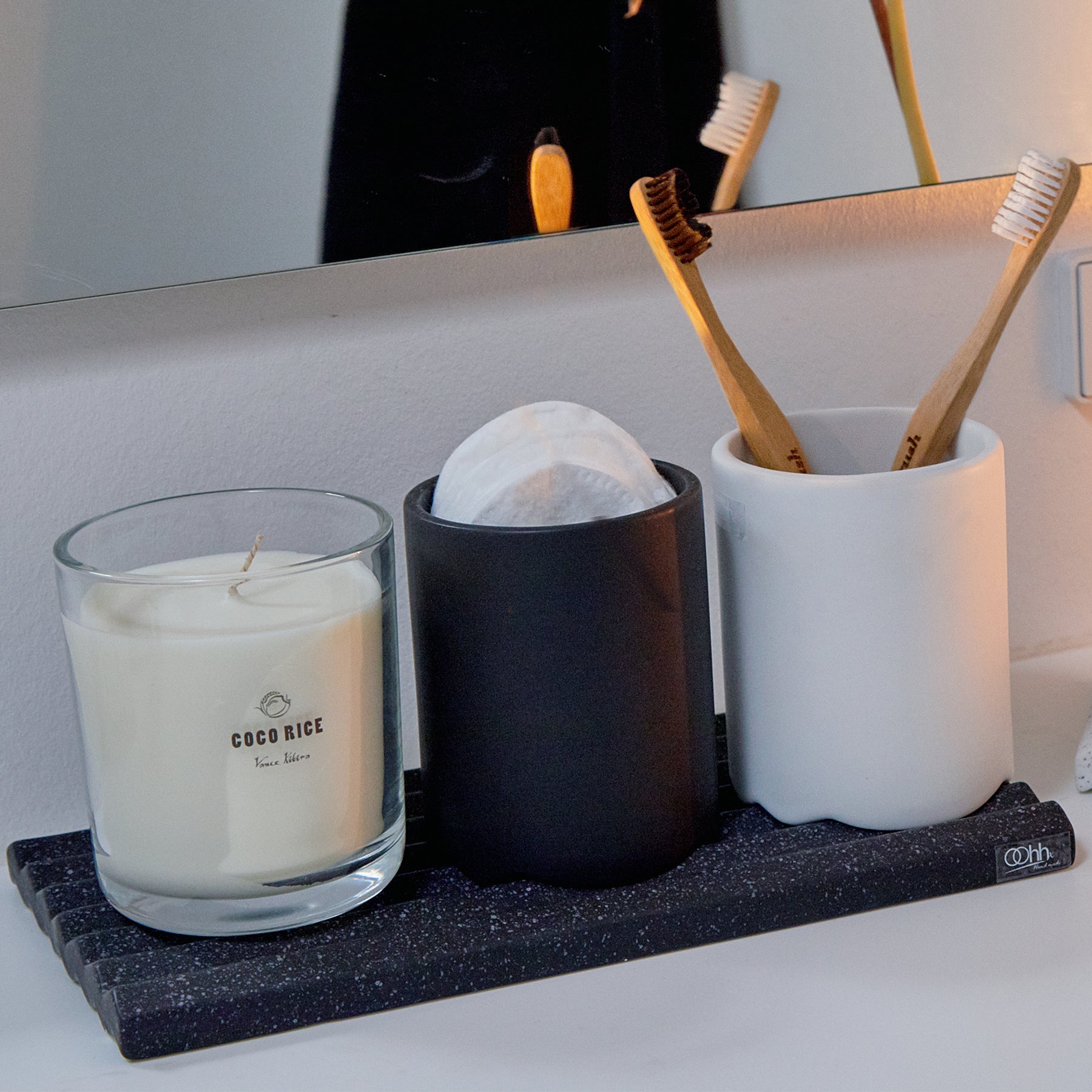 Ceramic Toothbrush Holder by Oohh Collection