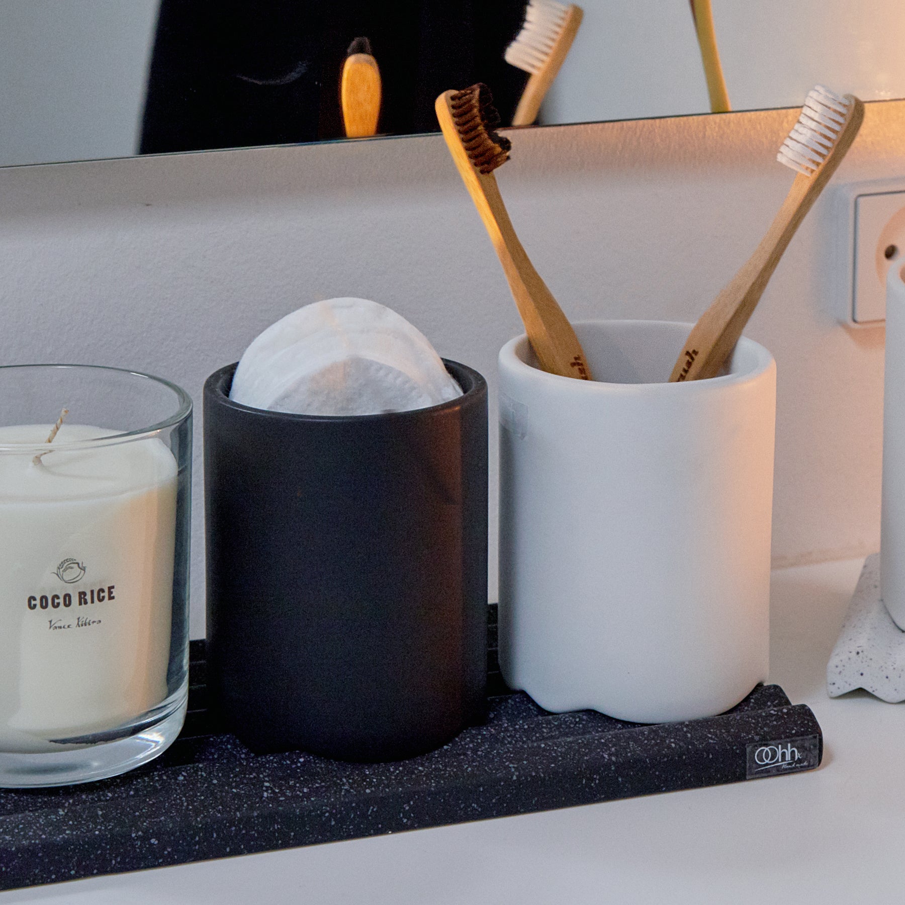 Ceramic Toothbrush Holder by Oohh Collection