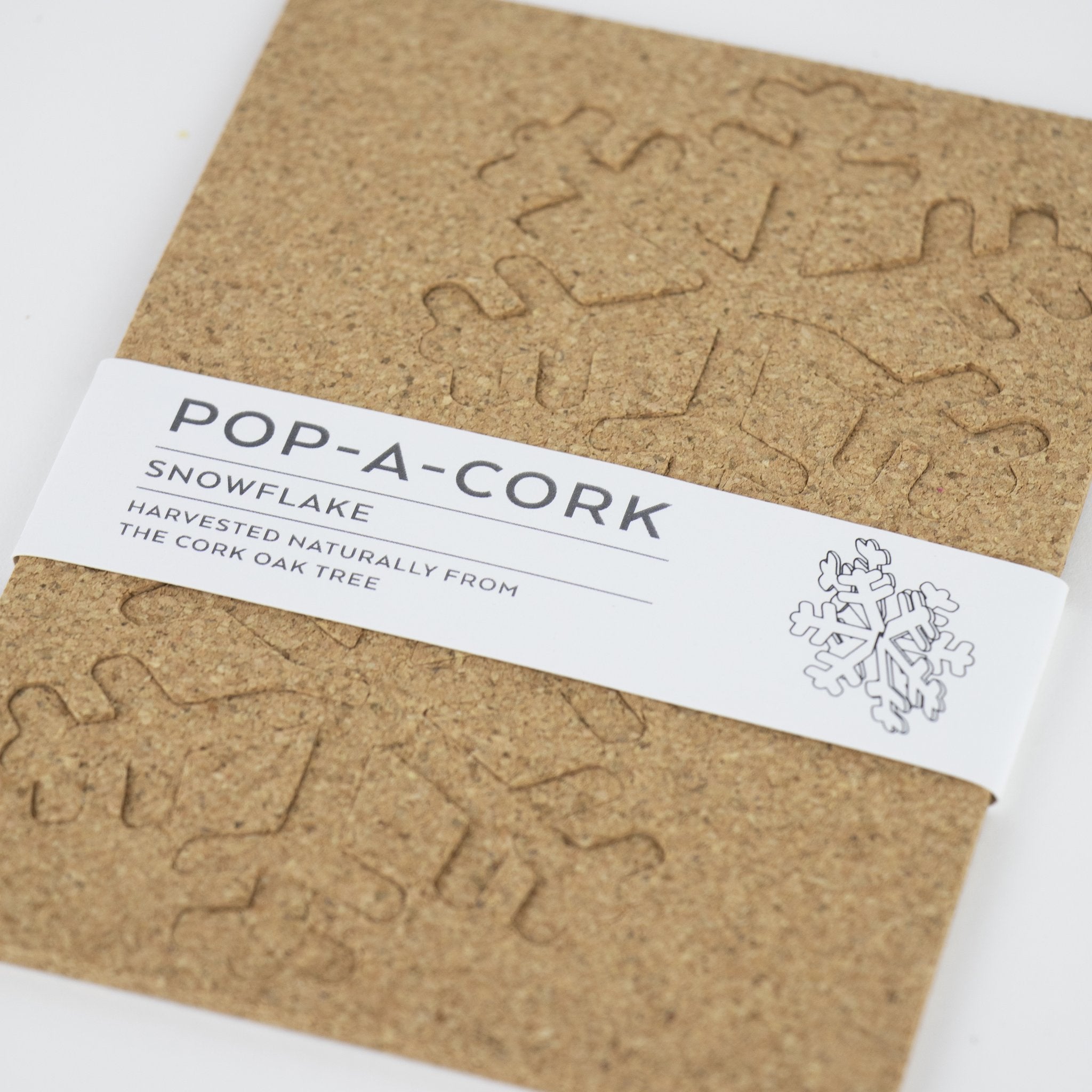 Pop A Cork - Snowflake Decoration by Liga