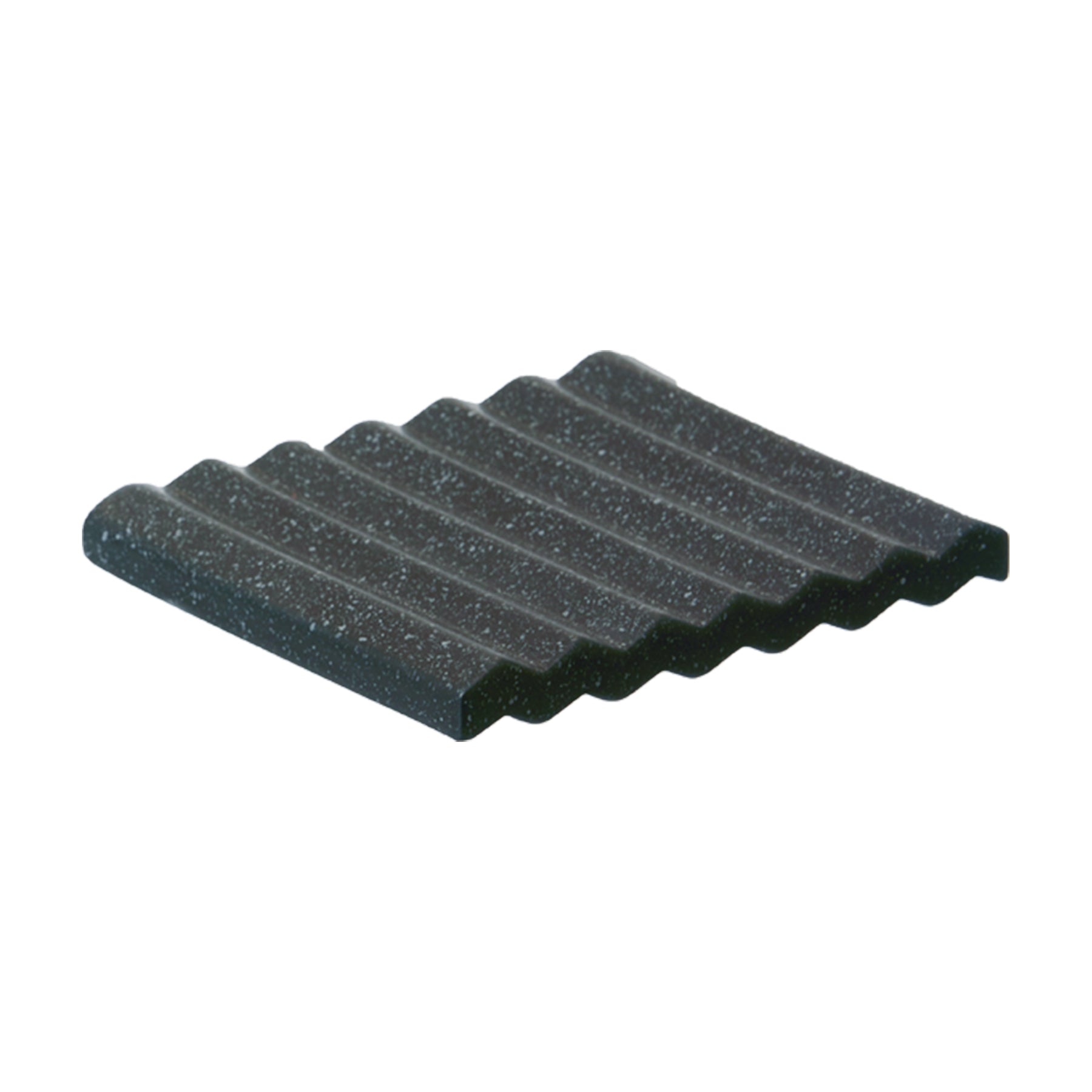 Ceramic Soap Dish - Black Terrazzo by Oohh Collection - Pasoluna