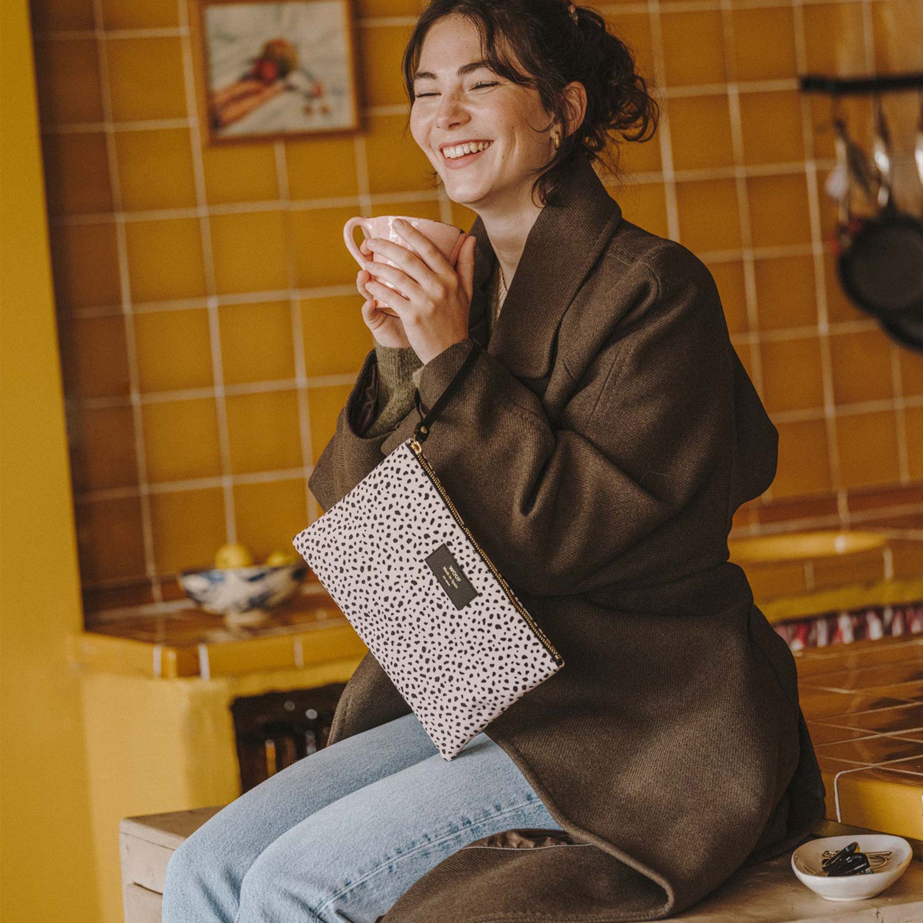 Recycled Clutch Bag - Wild by Wouf