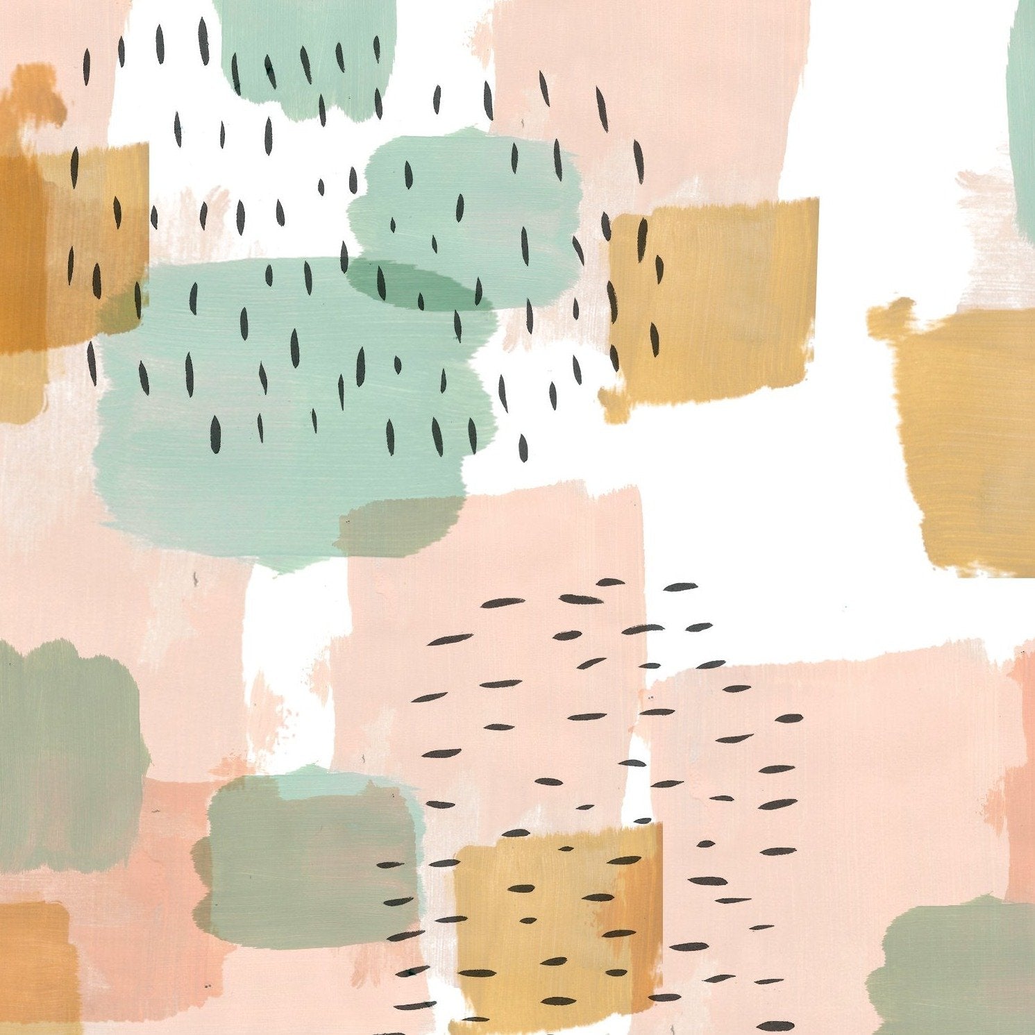 Luxury Recyclable Wrapping Paper - Brushstroke - Pasoluna