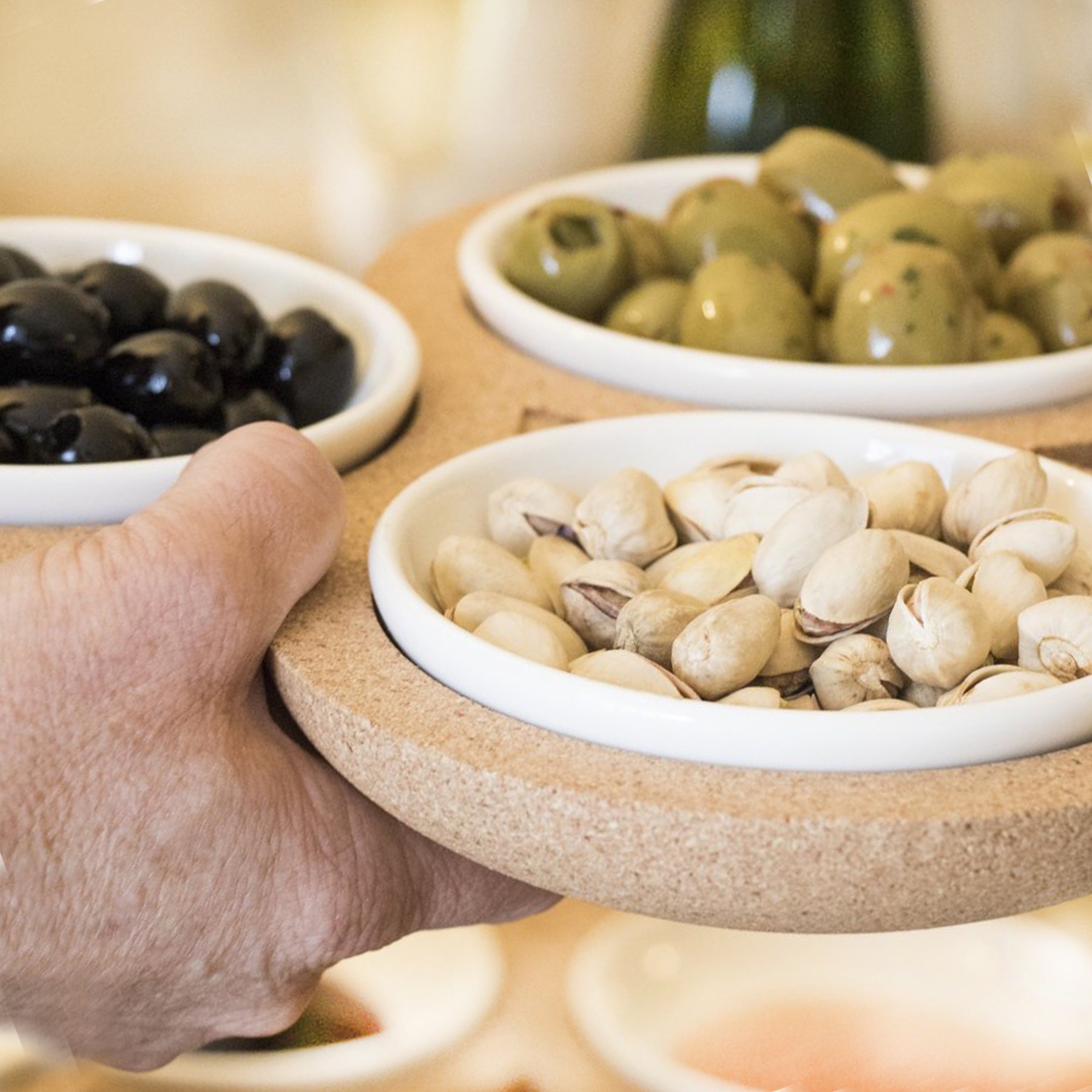 Set of 3 Dip & Nibble Bowls by Liga