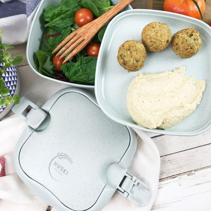 Recycled Rice Husk Lunchbox - Pistachio - Pasoluna