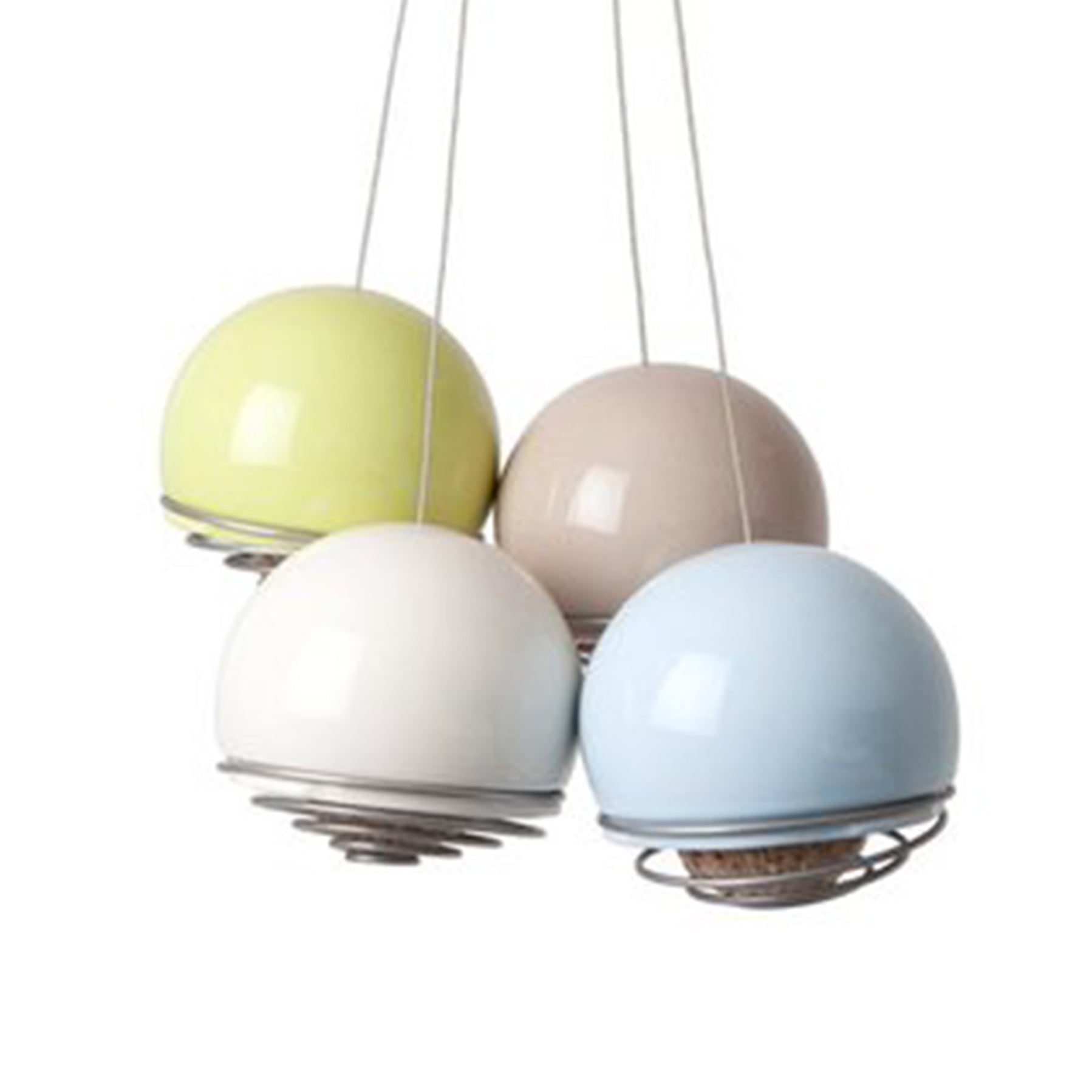 Birdball Belle Bird Feeder - Lime Green by Green & Blue