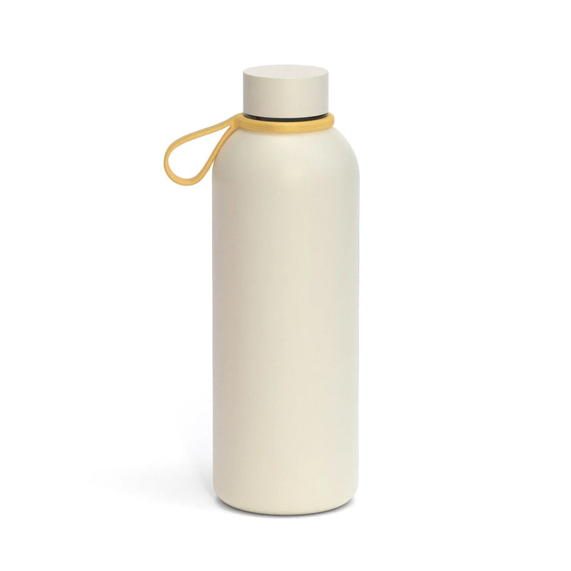 Insulated Stainless Steel Bottle - Ivory - 500ml