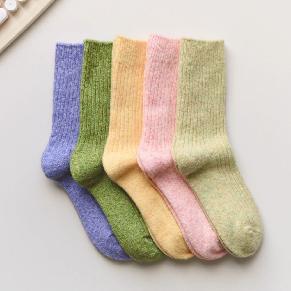 Soft Cashmere Blend Socks – 3 Colours