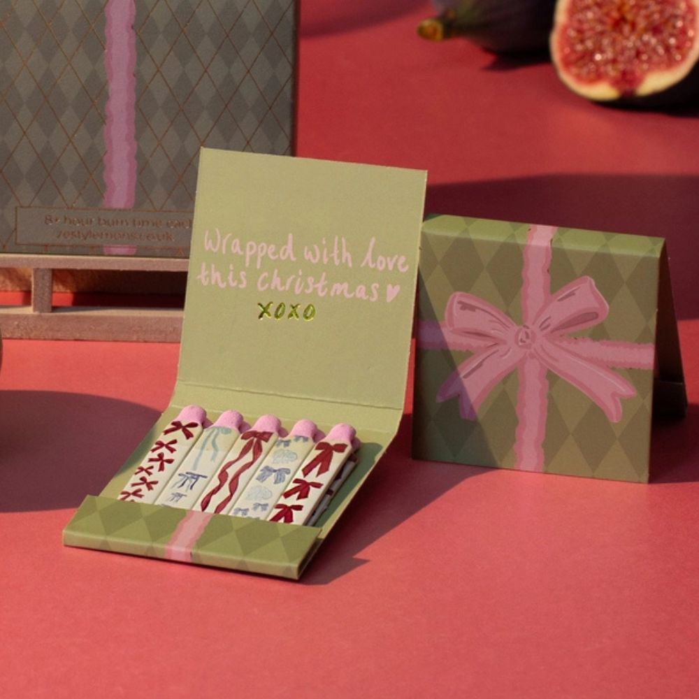 Christmas Matchbook - Wrapped With Love