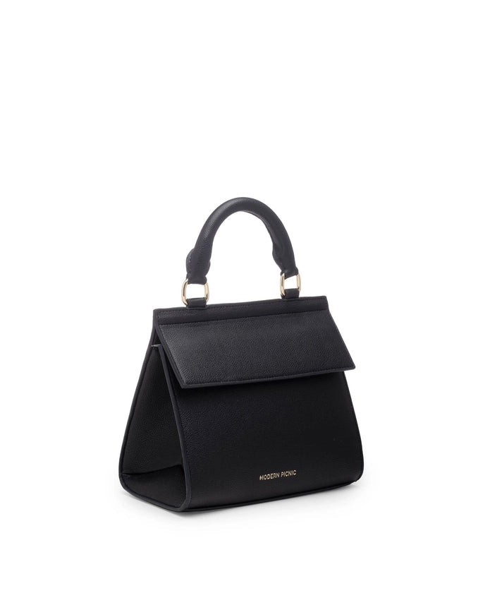 Small Black Luxury Lunch Bag by Modern Picnic