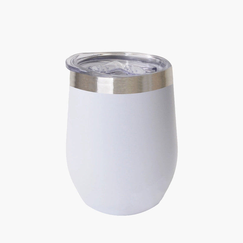 White Insulated Tumbler by Uberstar