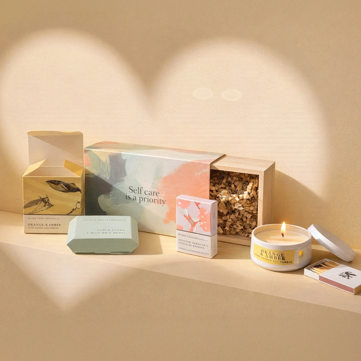 Self Care Relaxation Gift Set – Vegan - Pasoluna