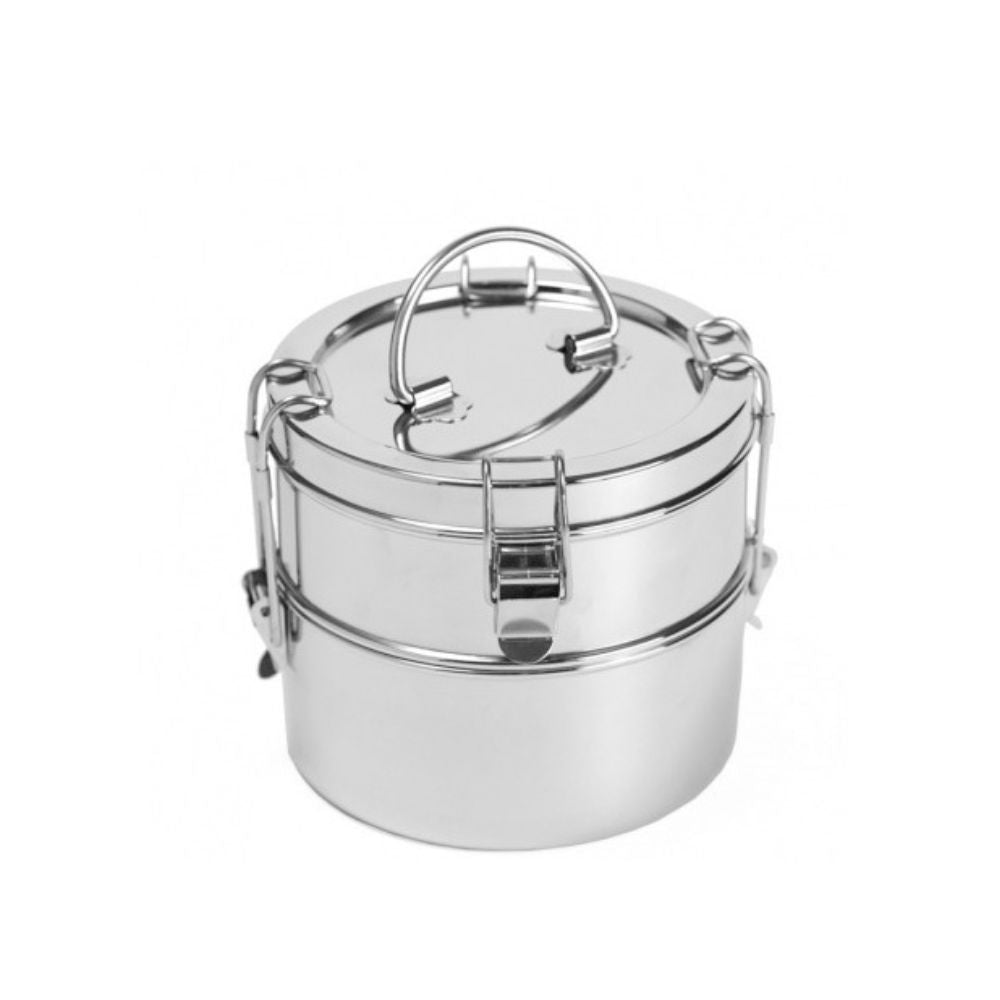 2 Tier Stainless Steel Tiffin Lunch Box