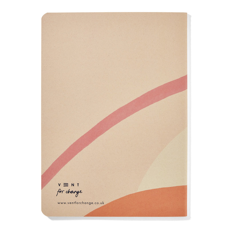 Recycled Soft Cover Notebook - Cream Lined - Pasoluna