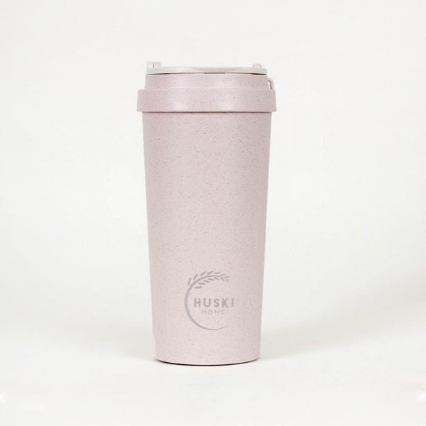 Recycled Rice Husk Coffee Cup 500ml - Rose Pink - Pasoluna