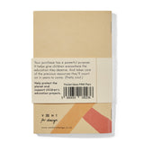 Recycled Mini Sketchbook & Bookmark - Pink Plain