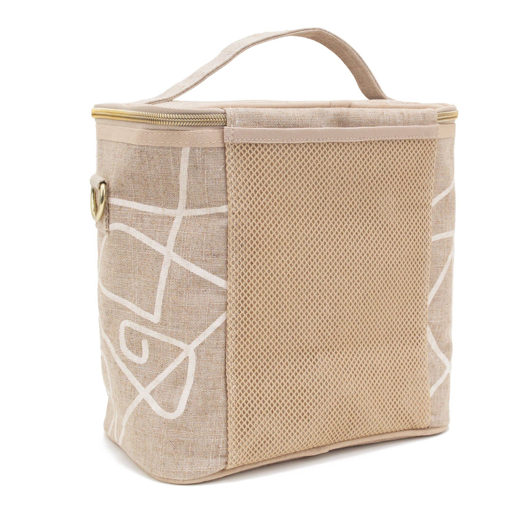 insulated lunch bag  reverse