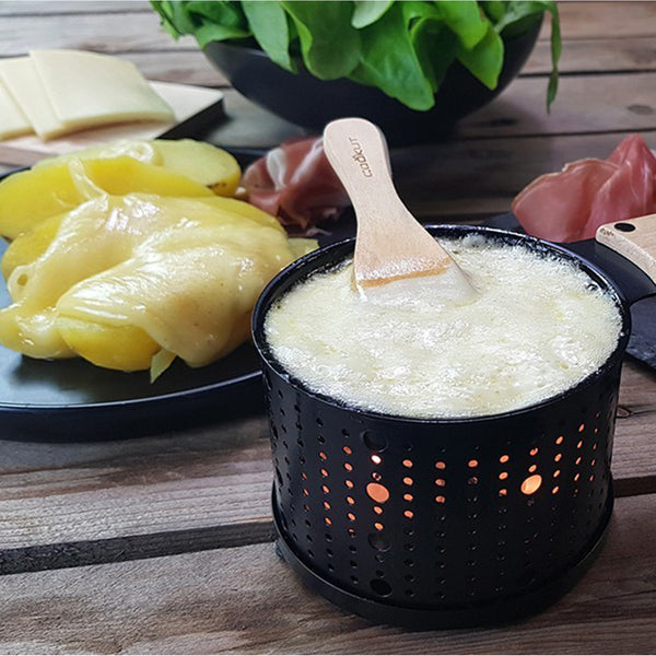 Plastic Free Individual Raclette Set for 2 by Cookut