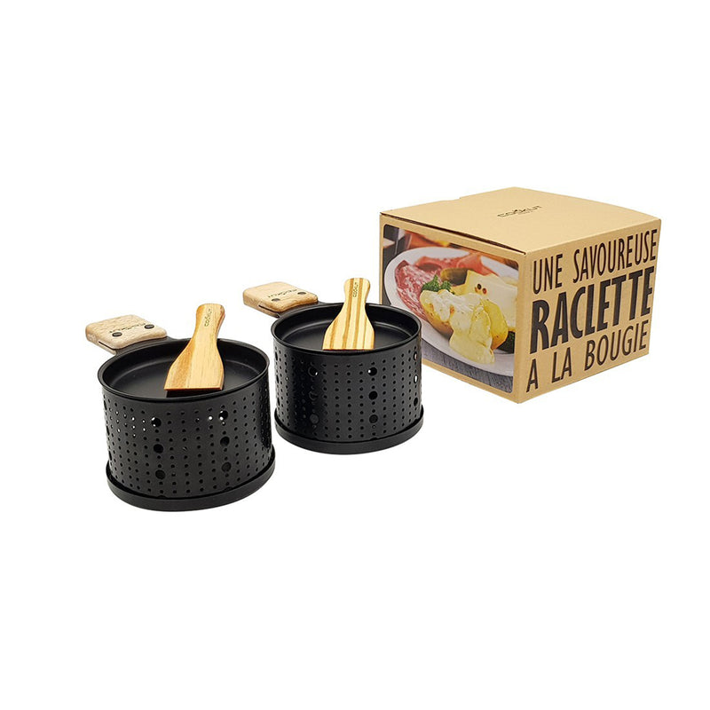 Plastic Free Individual Raclette Set for 2 by Cookut