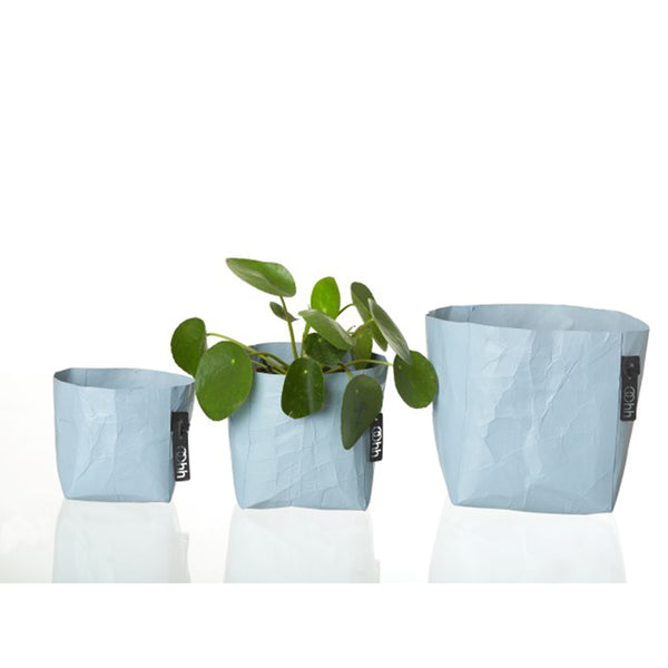 Recycled Paper Plant Pot - Pale Green