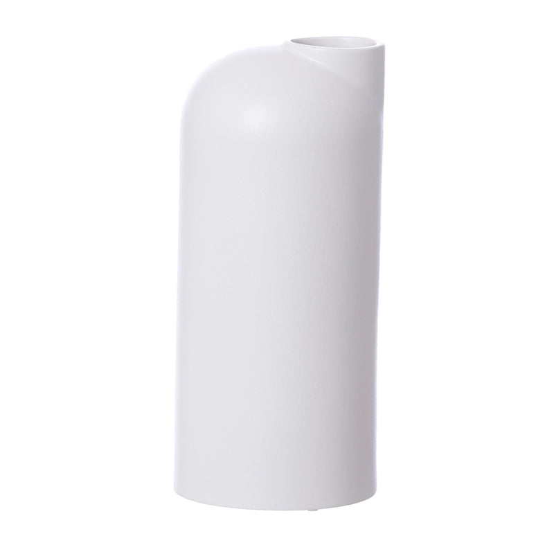 White ceramic scandi vase