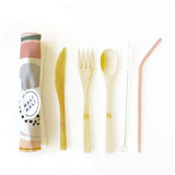 Bamboo Travel Cutlery Set - 6pc - Prism