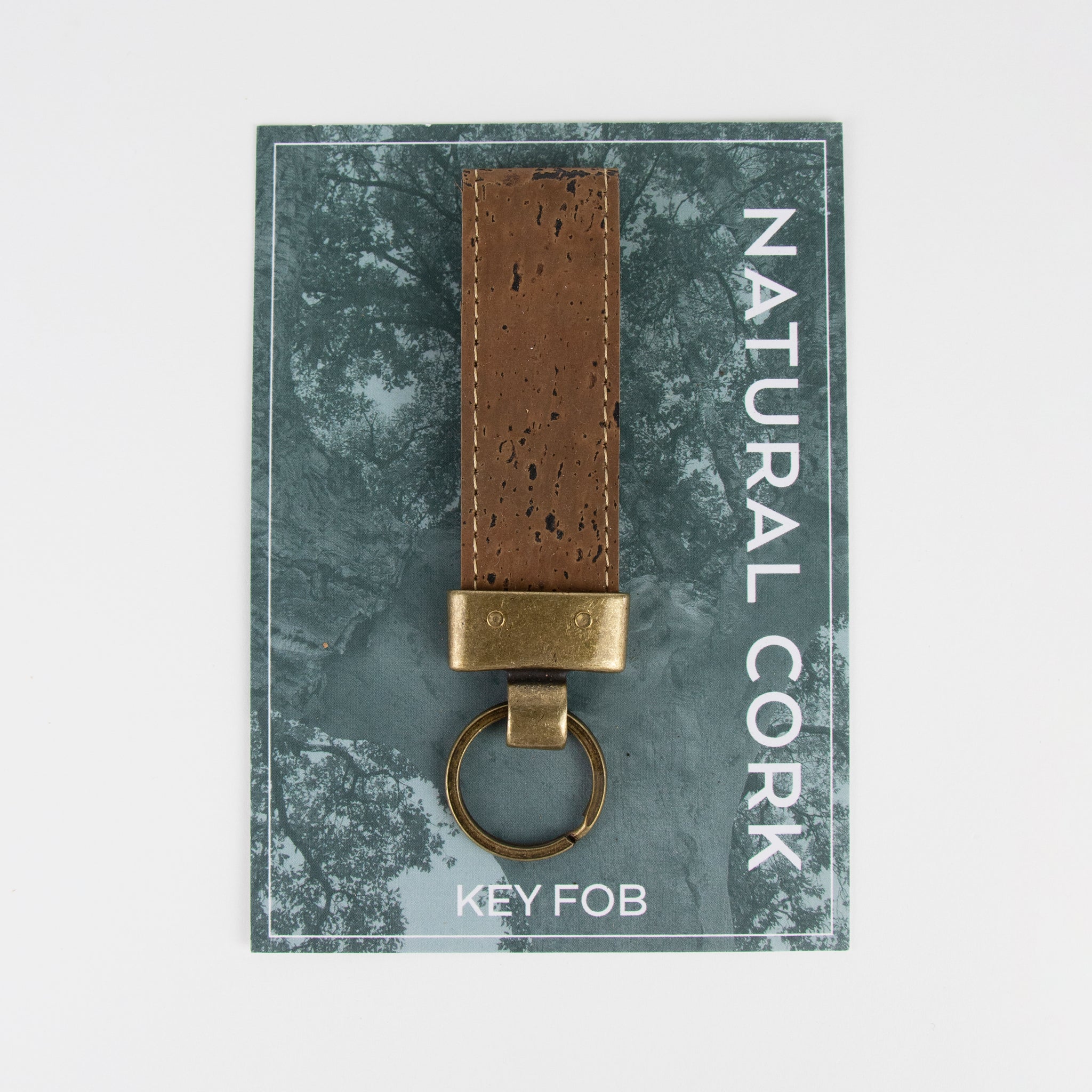 Keyring shown with packaging