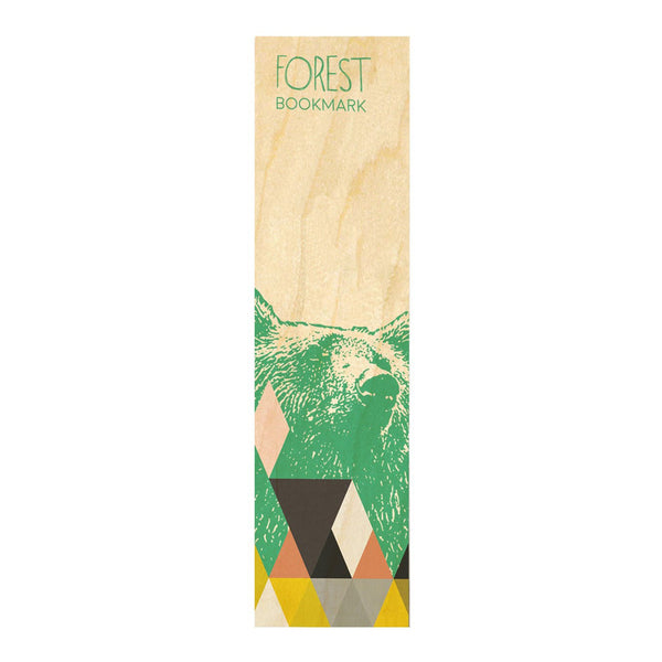 Wooden Bookmark - Forest by Reine Mere