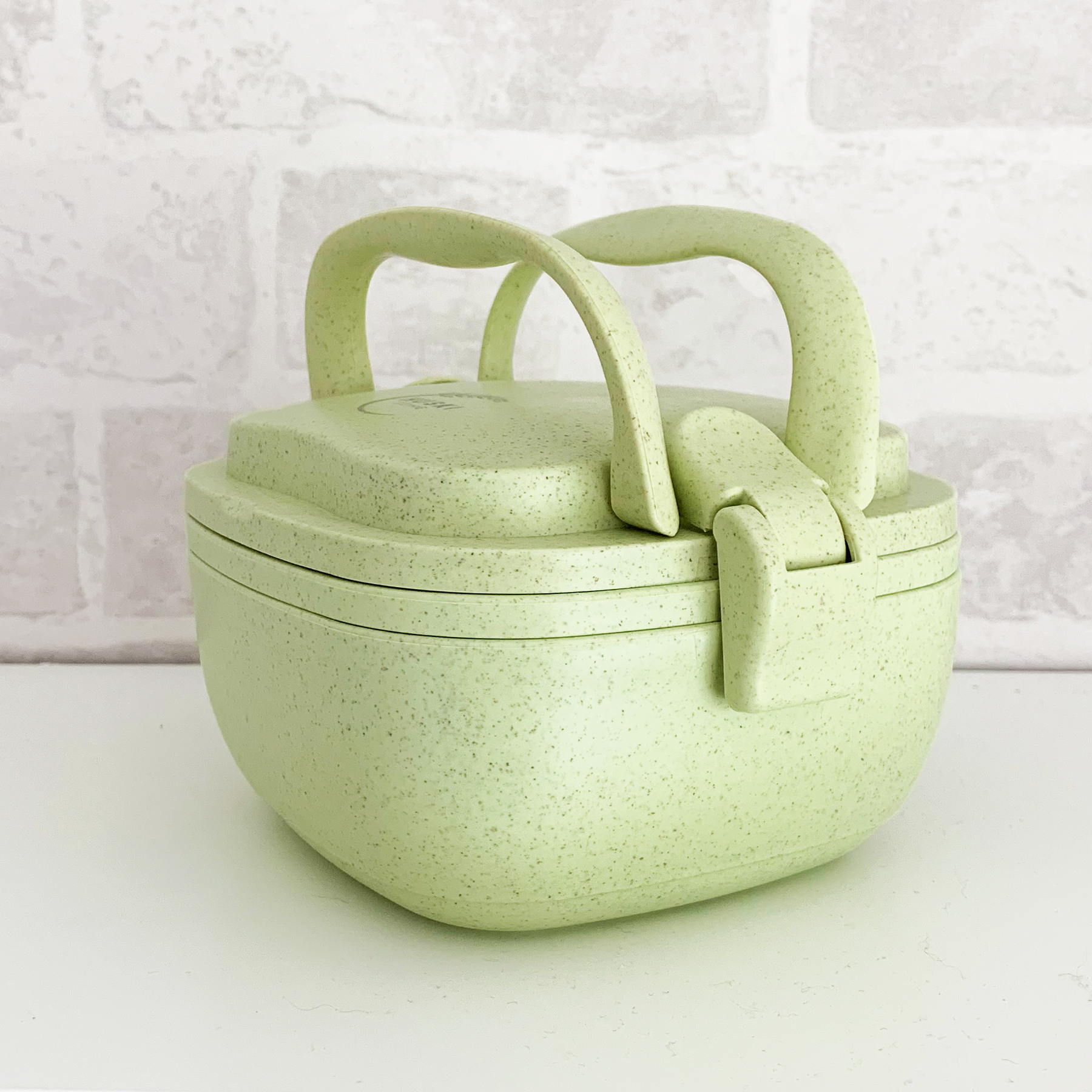 Recycled Rice Husk Lunchbox - Pistachio - Pasoluna