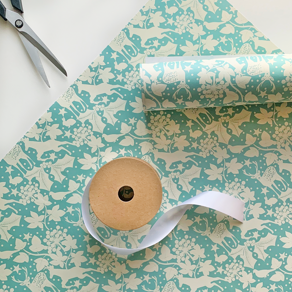 Recyclable Wrapping Paper and Tape