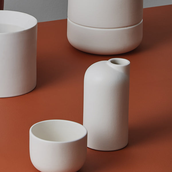 Anna Ceramic Vase - Small White by Oohh Collection - Pasoluna