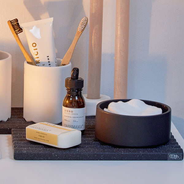 Ceramic Bathroom Accessories Tray - by Oohh Collection