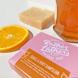 Natural Cold Press Shampoo Bar - Orange & Honey