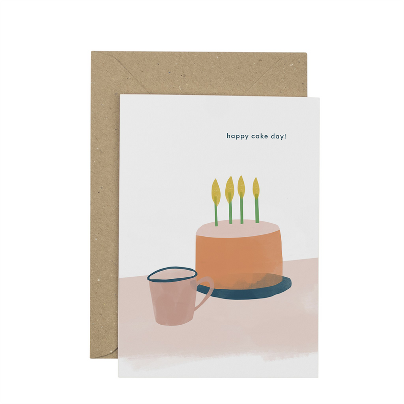 Birthday Card - Happy Cake Day by Plewsy - Pasoluna