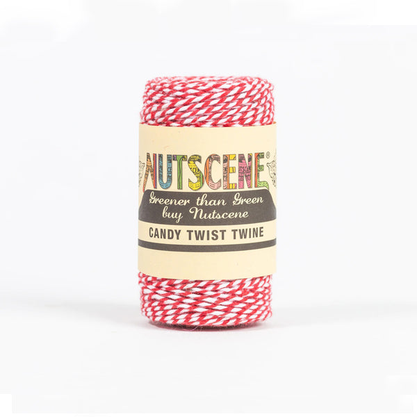 Red & White Natural Cotton Baker's Twine 50m by Nutscene