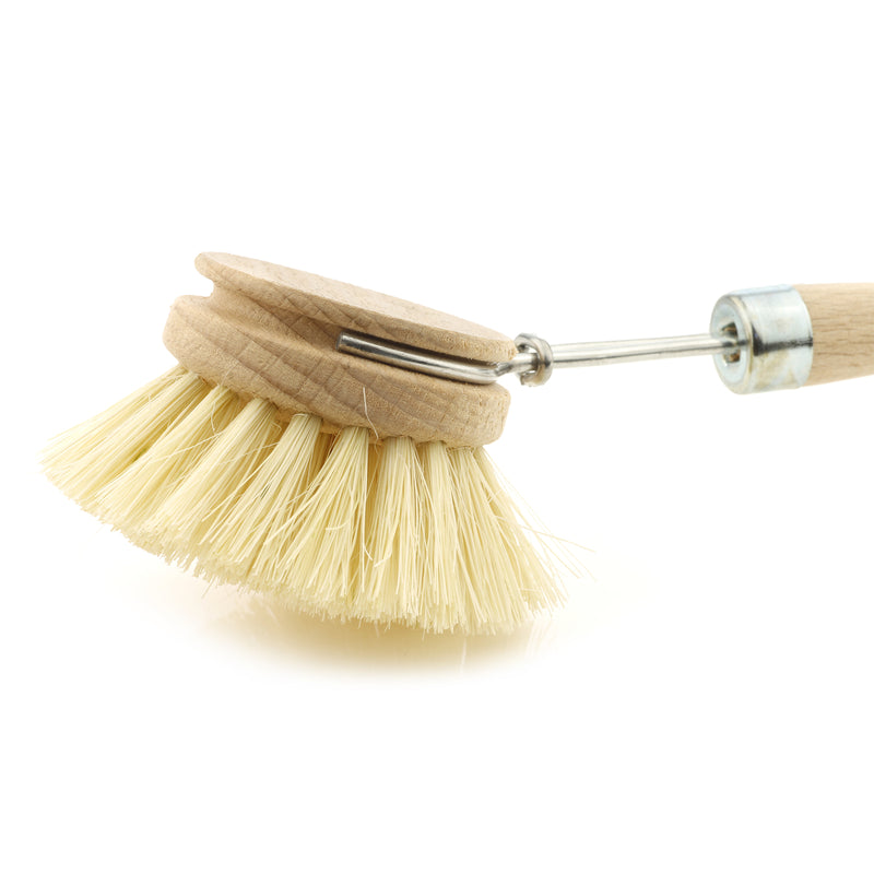 Replacement head for Wooden dish brush natural fibres